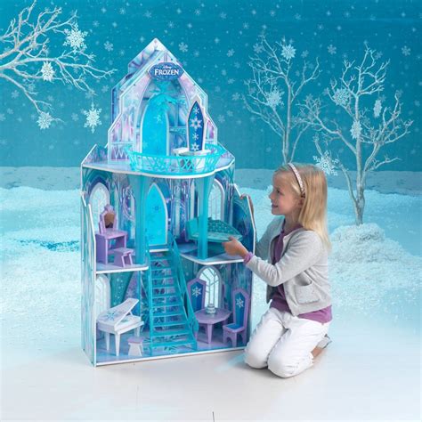 elsa toy house|elsa frozen castle dollhouse.